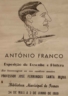 Exposição, Caricatura e assinatura de Franco 1936