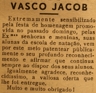 Natação, Vasco Jacob
