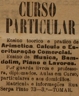 curso particular, música, lavoures,