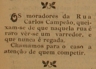 rua Carlos Campeão