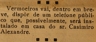 Vermoeiros, telefone, posto público