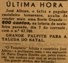 cauteleiro, Sorte Grande, Taluda do Natal