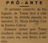 Pró-Arte, Delfina Costa Simões Cabral, música