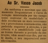 Natação, Vasco Jacob