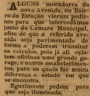 avenida António da Fonseca Simões, bairro da Estação