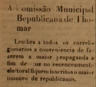 eleiçoes, Comissão Municipal Republicana de Tomar