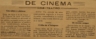 Cine-Teatro, cinema