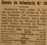 Banda da Infantaria nº 15, jardim da Várzea Pequena, O Rio Nabão - marcha, Manuel Patrocínio, música