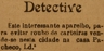 Detective, roubos