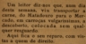 matadouro, mercado municipal, transporte de carne