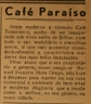 CAFÉ PARAÍSO, Manuel Joaquim Mota Grego, salão de bilhar