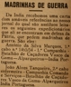 Madrinhas de guerra, Índia portuguesa