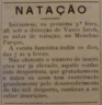 Vasco Jacob, natação, Mouchão Parque