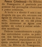 pesca criminosa, dinamite, sulfato de cobre