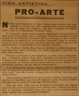 Pró-Arte, música